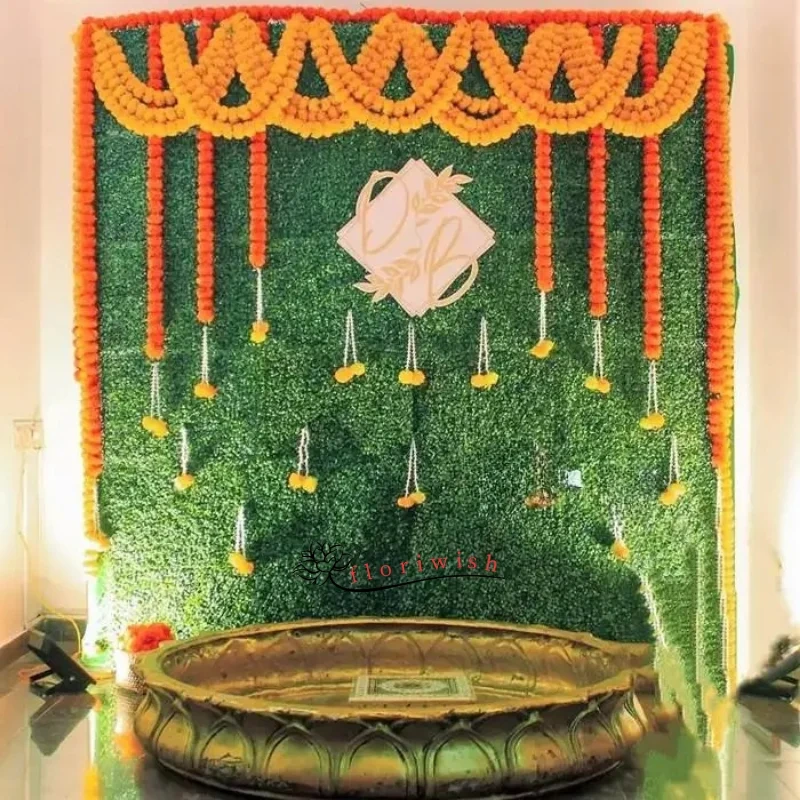Indoor Haldi Decoration Set 