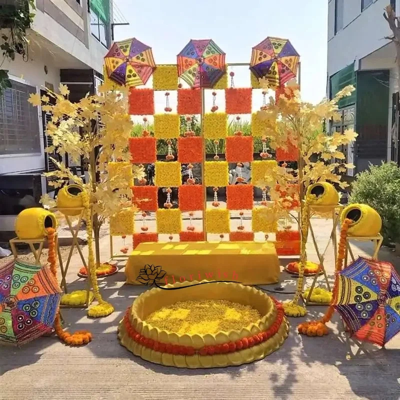 Desi Haldi Decoration Set 