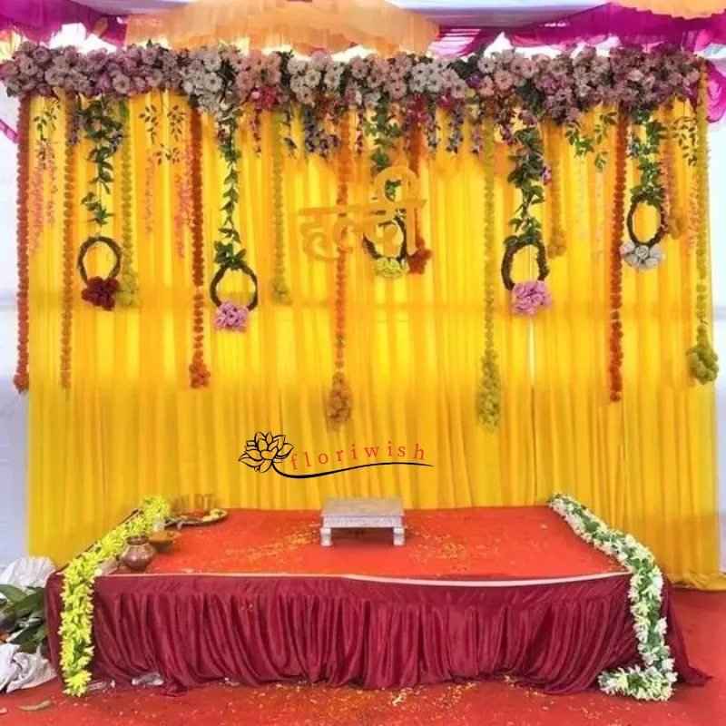 Haldi Decoration Simple Set 