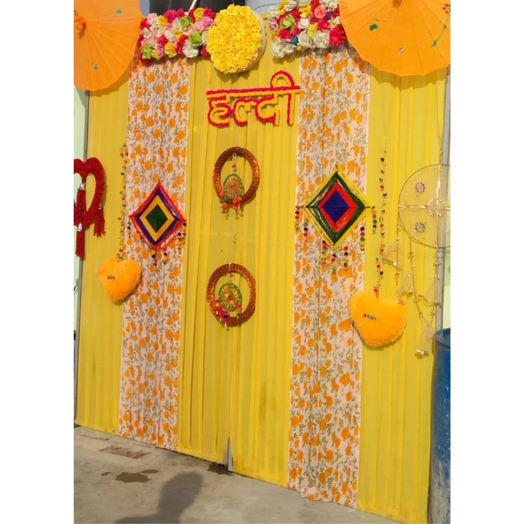 Haldi Decoration Set 