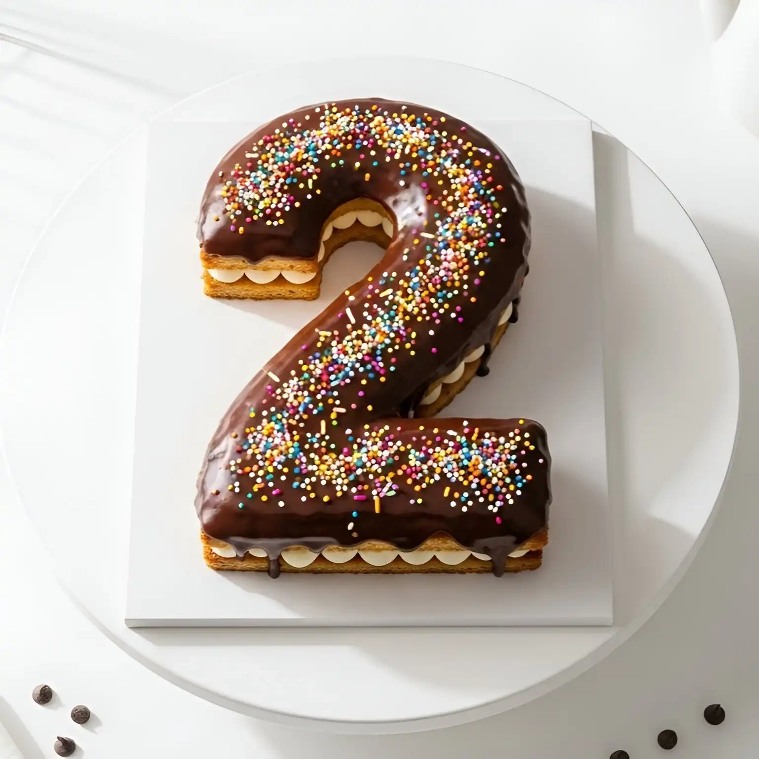 Numeric Chocolate Cake Delice