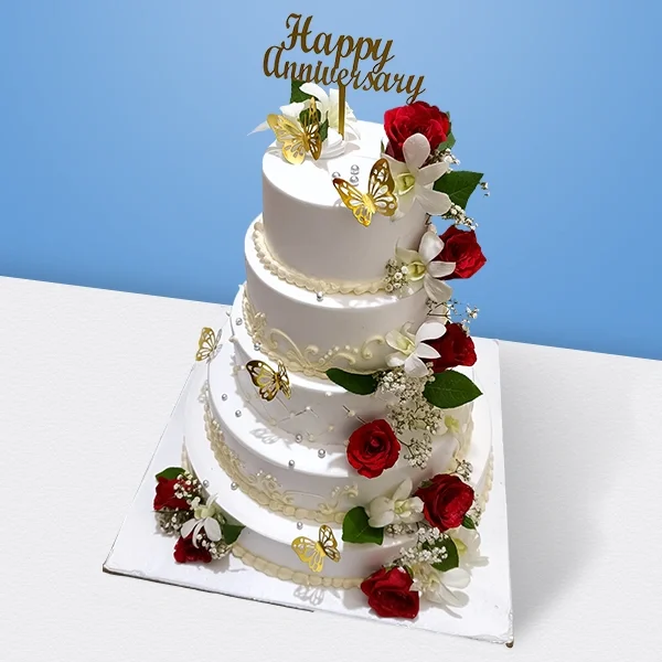 Five Tier Celebration Cake Sweet 