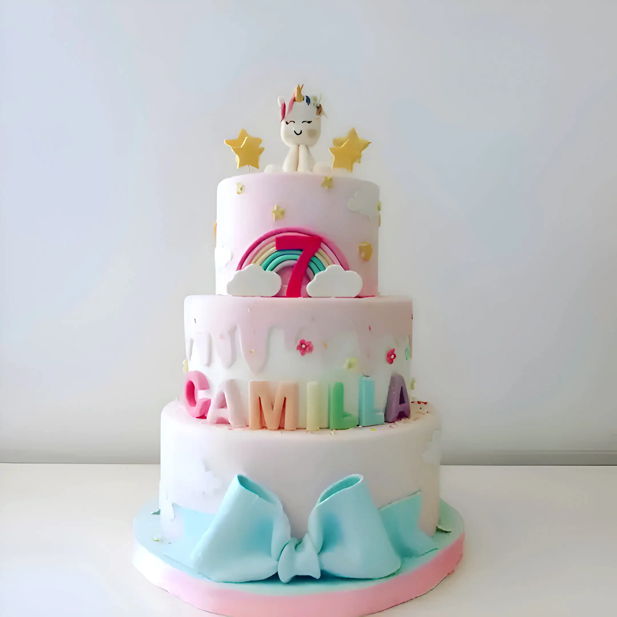 3 Tier Unicorn Cake Charm