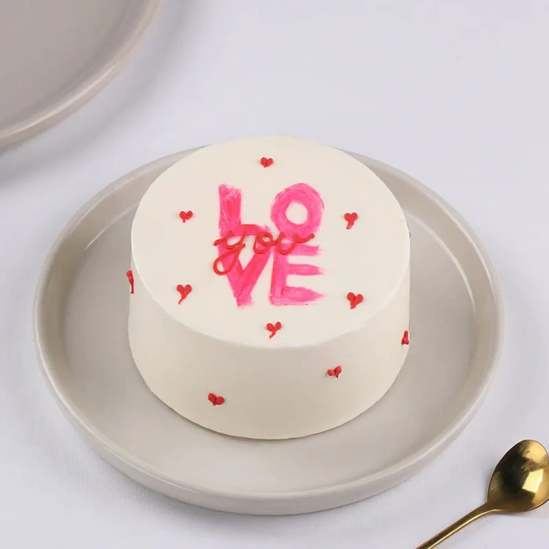 Love Note Chocolate Bento Cake Sweet 