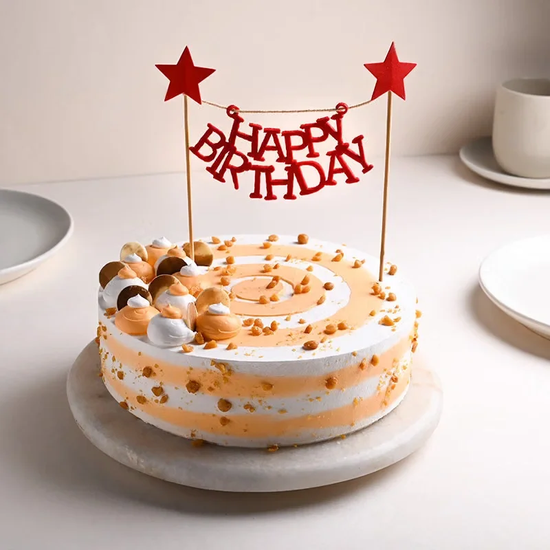 butterscotchcakewithbirthdaytopper9814390caA0