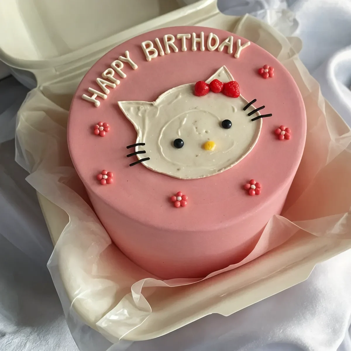 Hello Kitty Bento Cake Sweet 