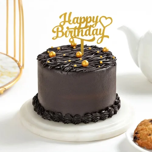 Chocolate Truffle Birthday Cake Delice 