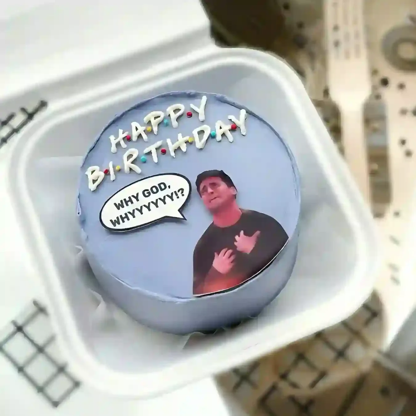 F.R.I.E.N.D.S. Theme Bento Cake Sweet 