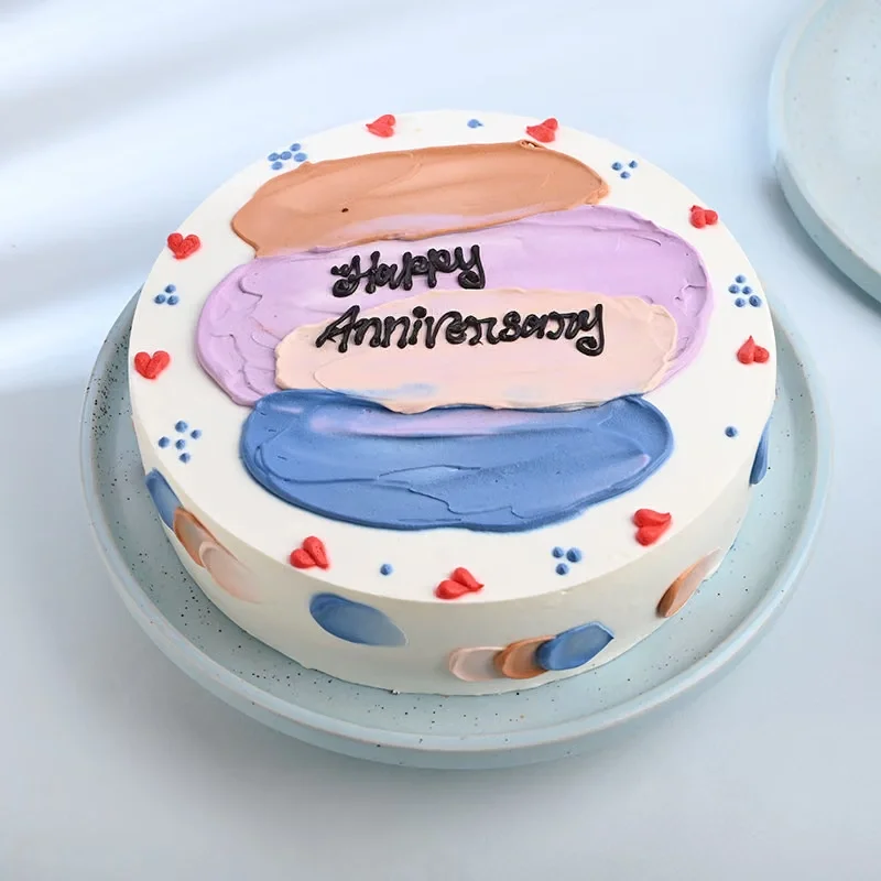 colourfulanniversarychocolatecake9797250caA0