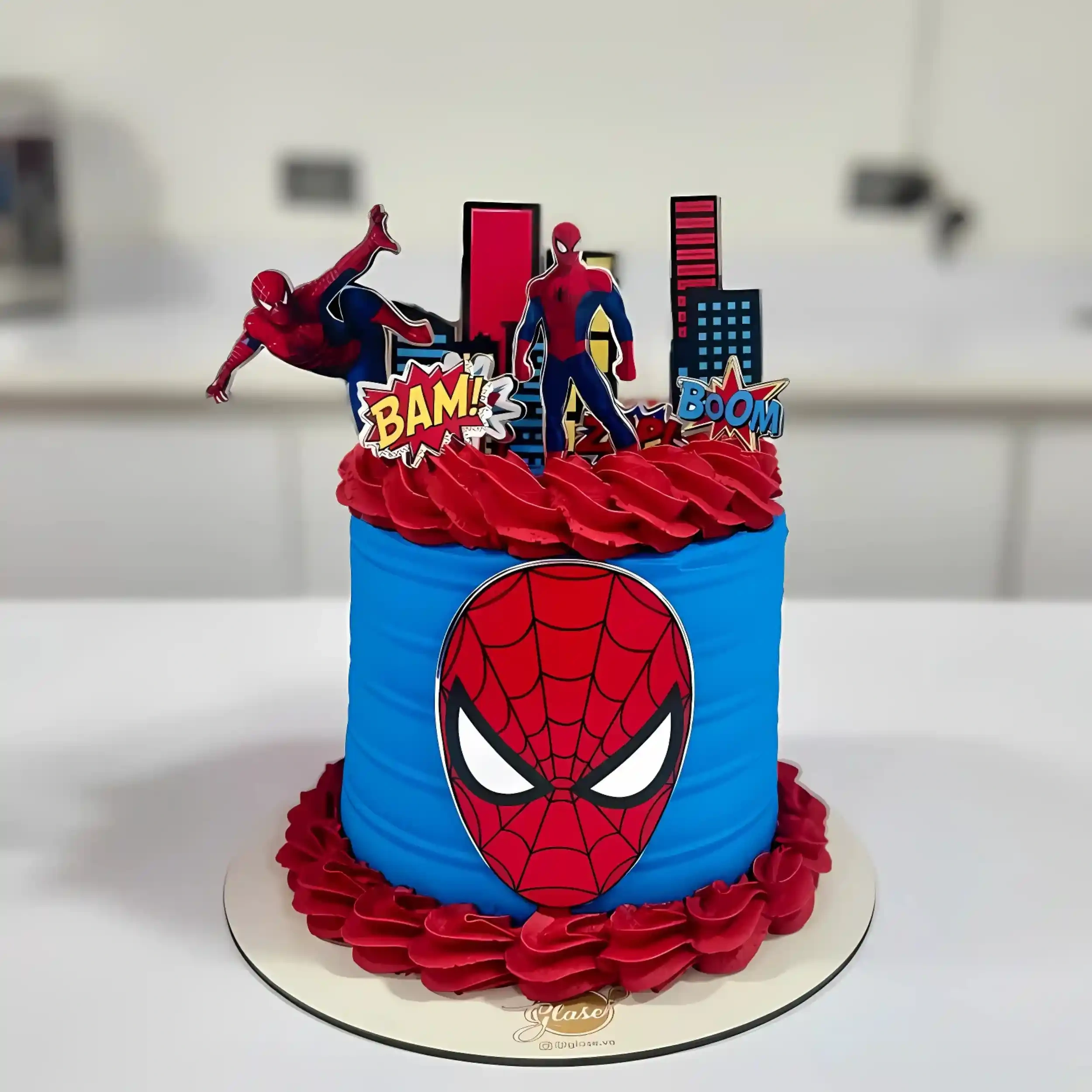 Spiderman 1st Birthday Cake Fantasy