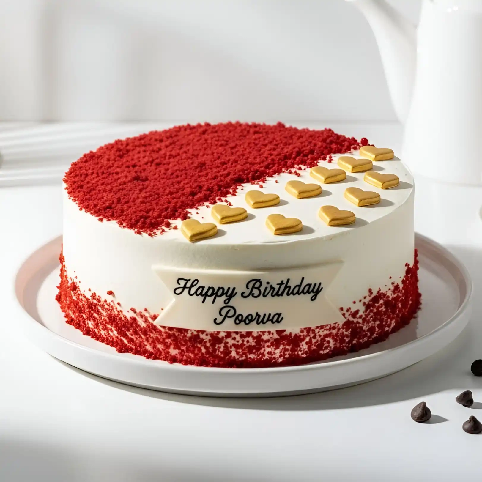 Scrumptious Red Velvet Dream Cake 