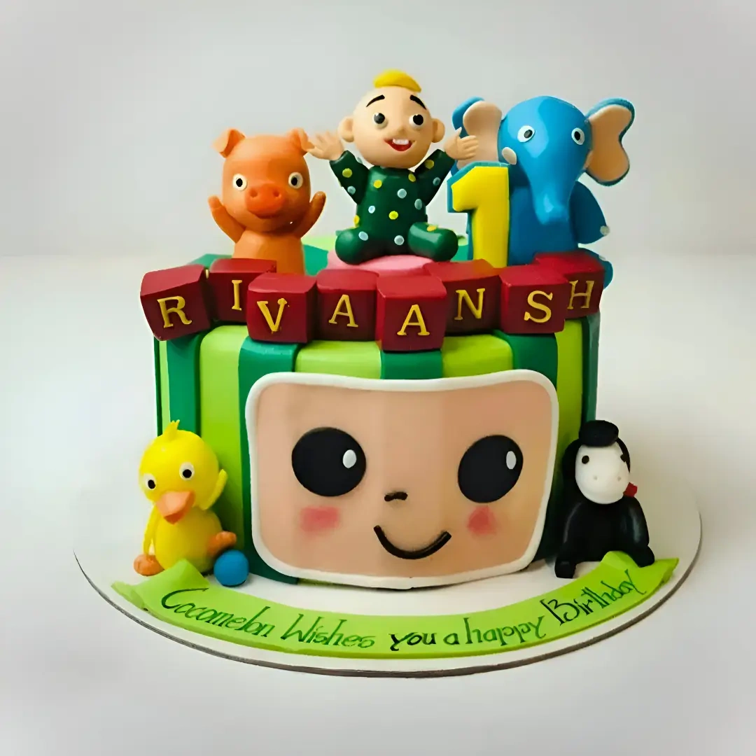 Cocomelon Theme Birthday Cake Special