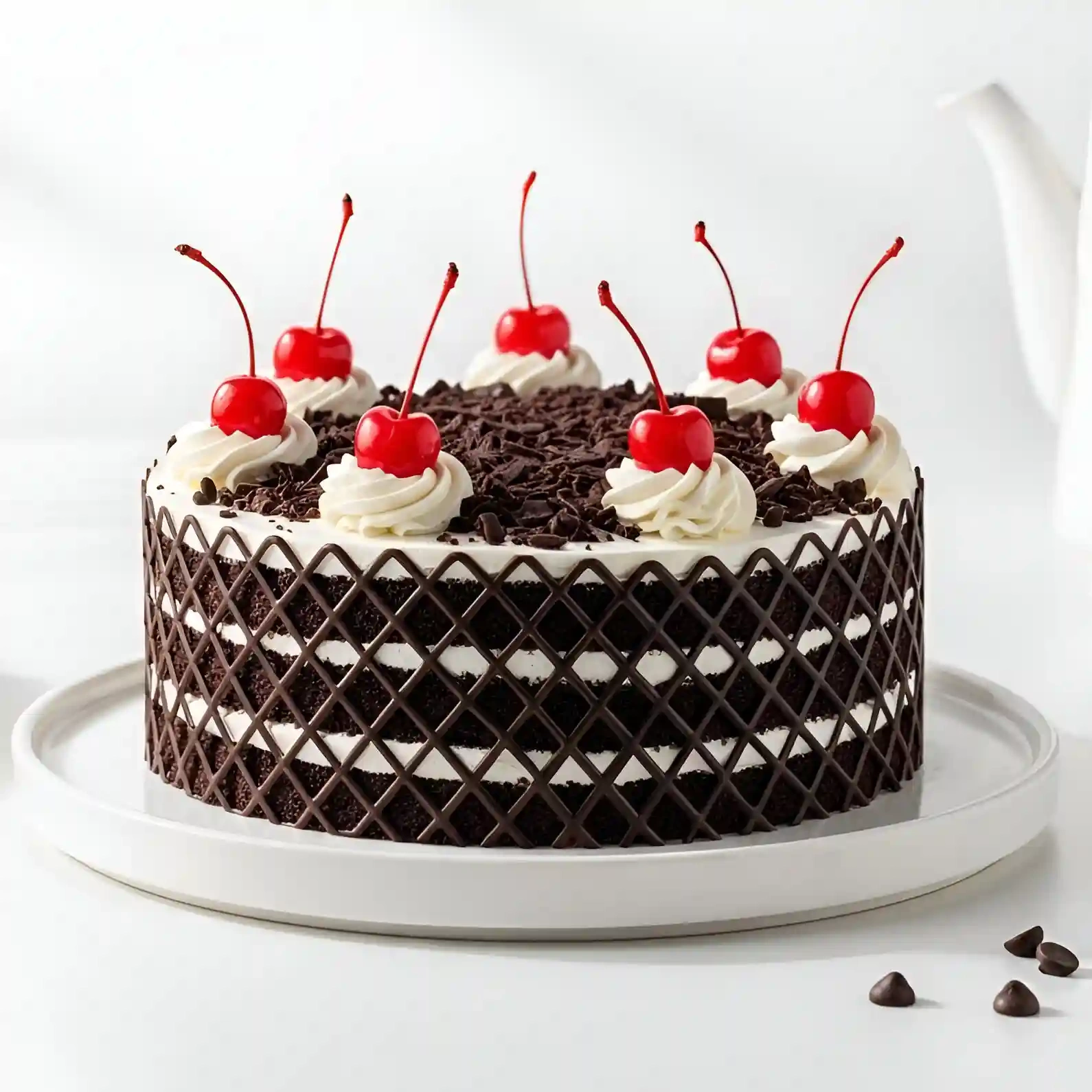 Tempting Black Forest Cake Sweet 