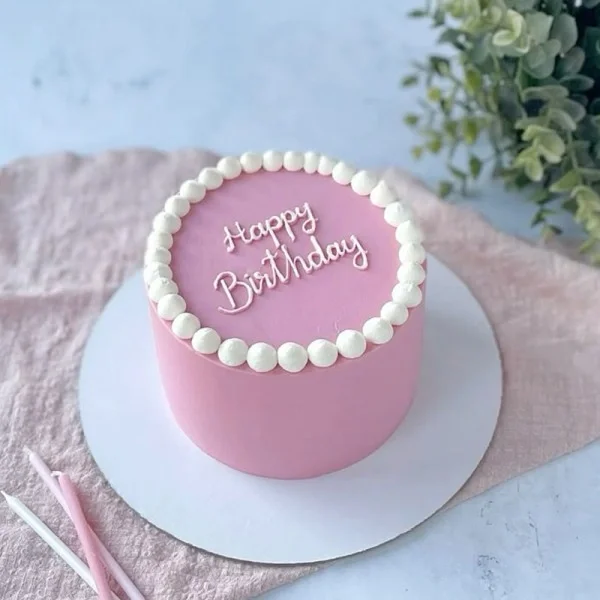 Birthday Celebration Mini Cake Sweet 