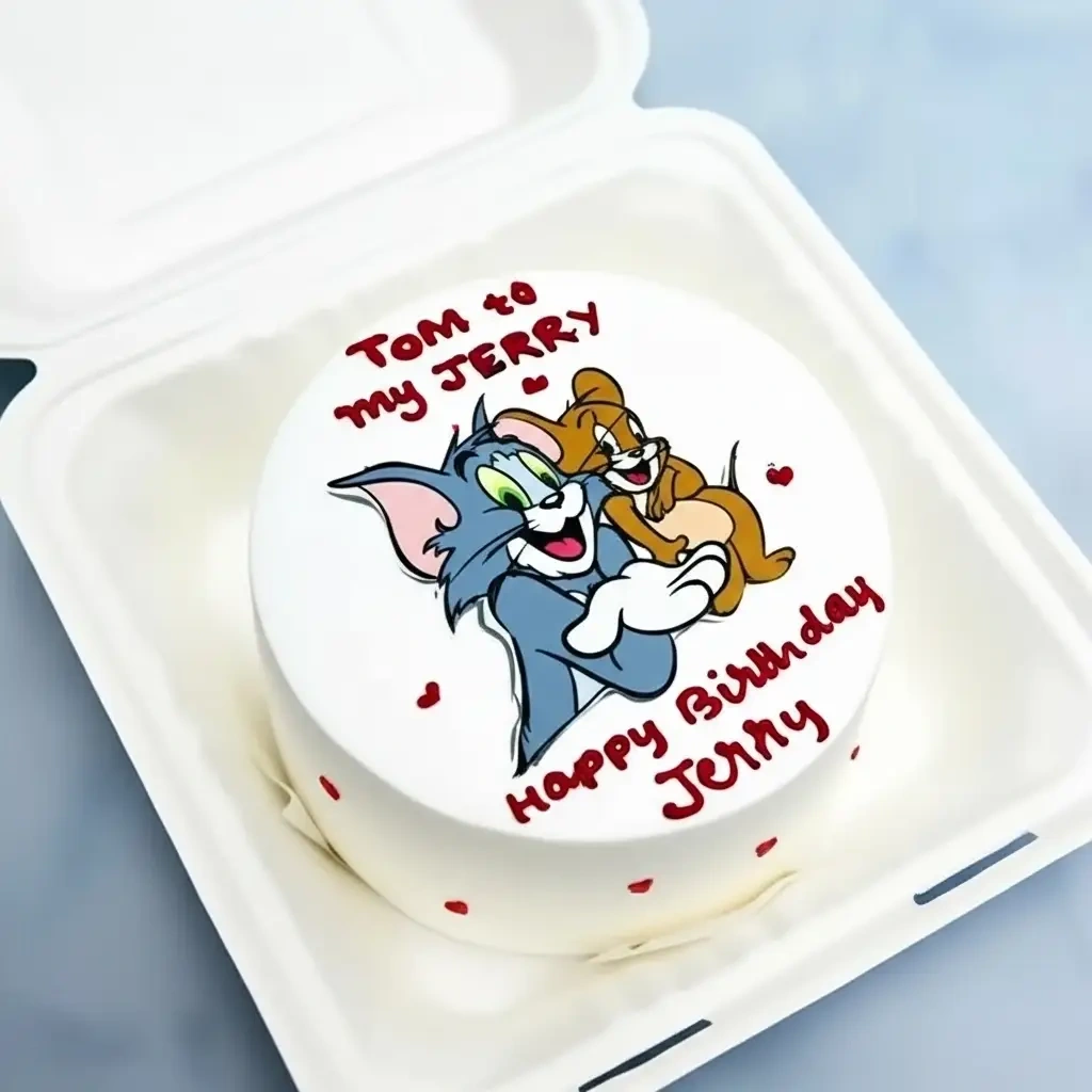 Tom and Jerry Bento Cake Royale