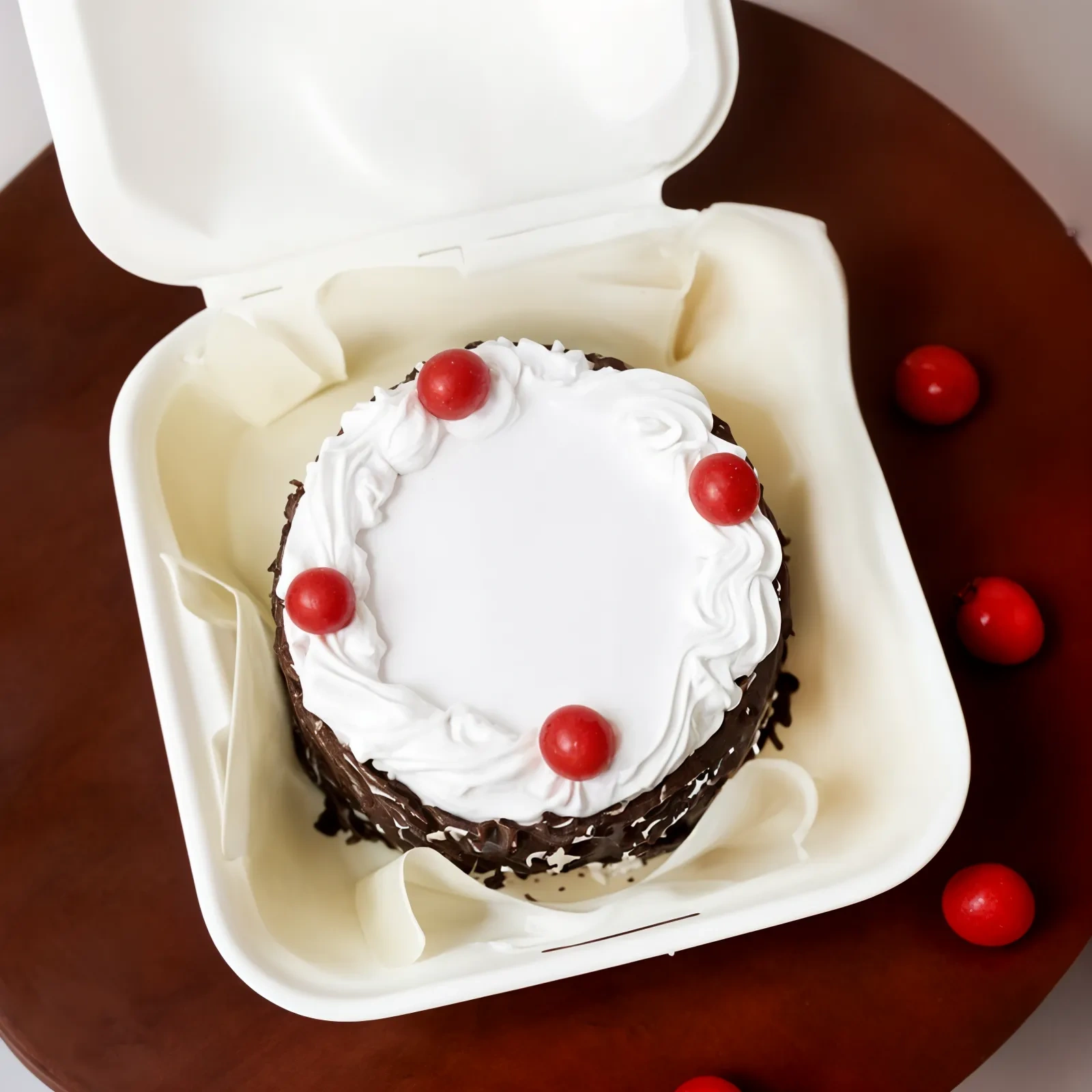 Black Forest Bento Cake Fusion