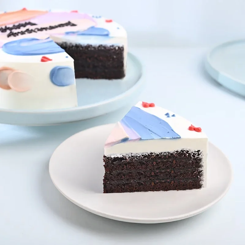 colourfulanniversarychocolatecake9797250caD0