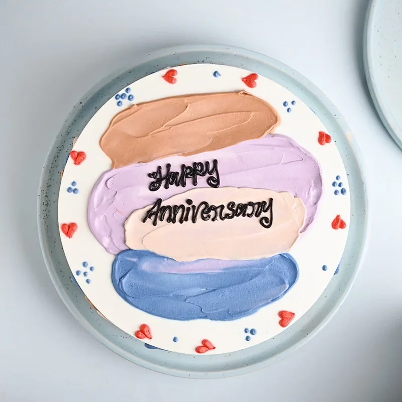 colourfulanniversarychocolatecake9797250caB0