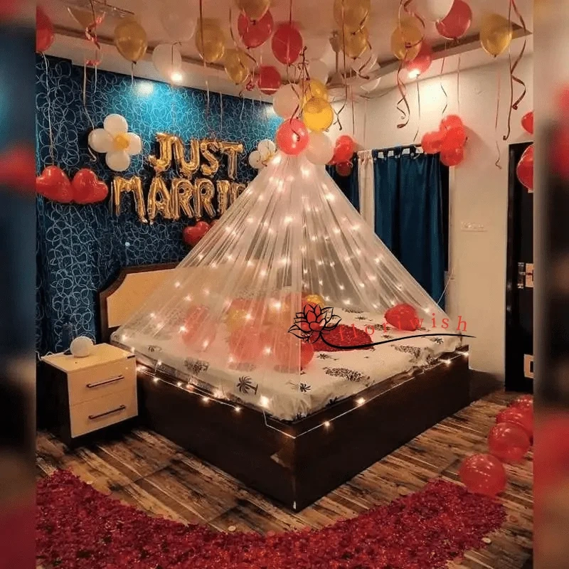 First Night Bed Cabana Decoration Set