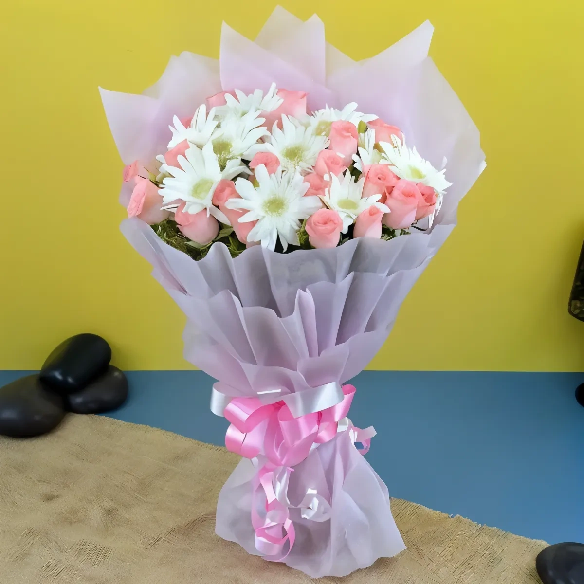 Colorful Love Flowers  Bunches
