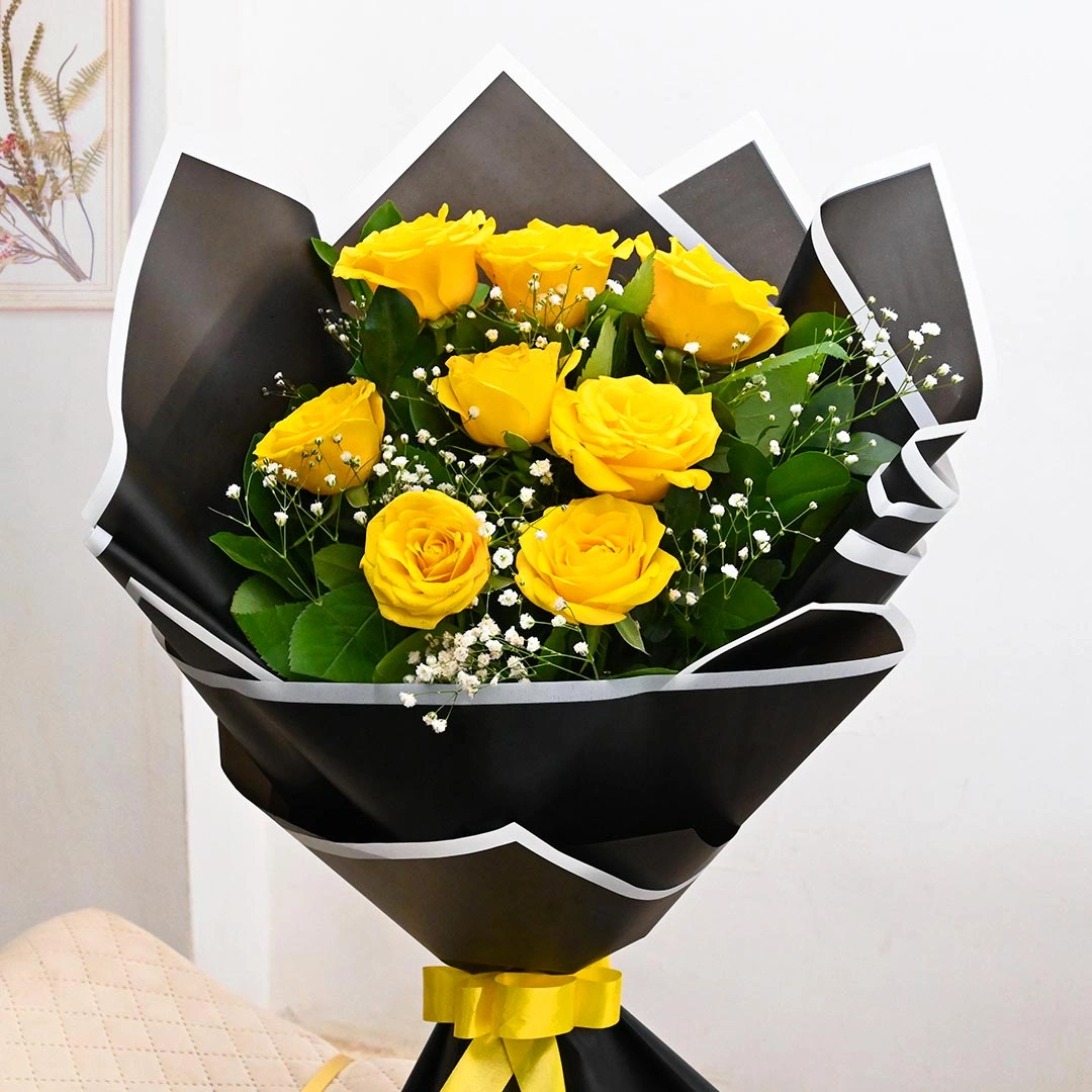 yellowcharmbouquetb