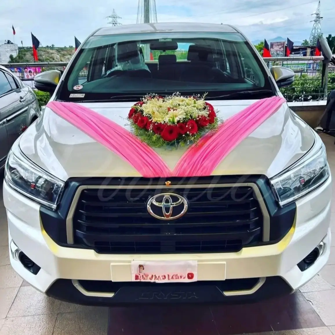 Bridal Toyota Car Stylish Decoration 