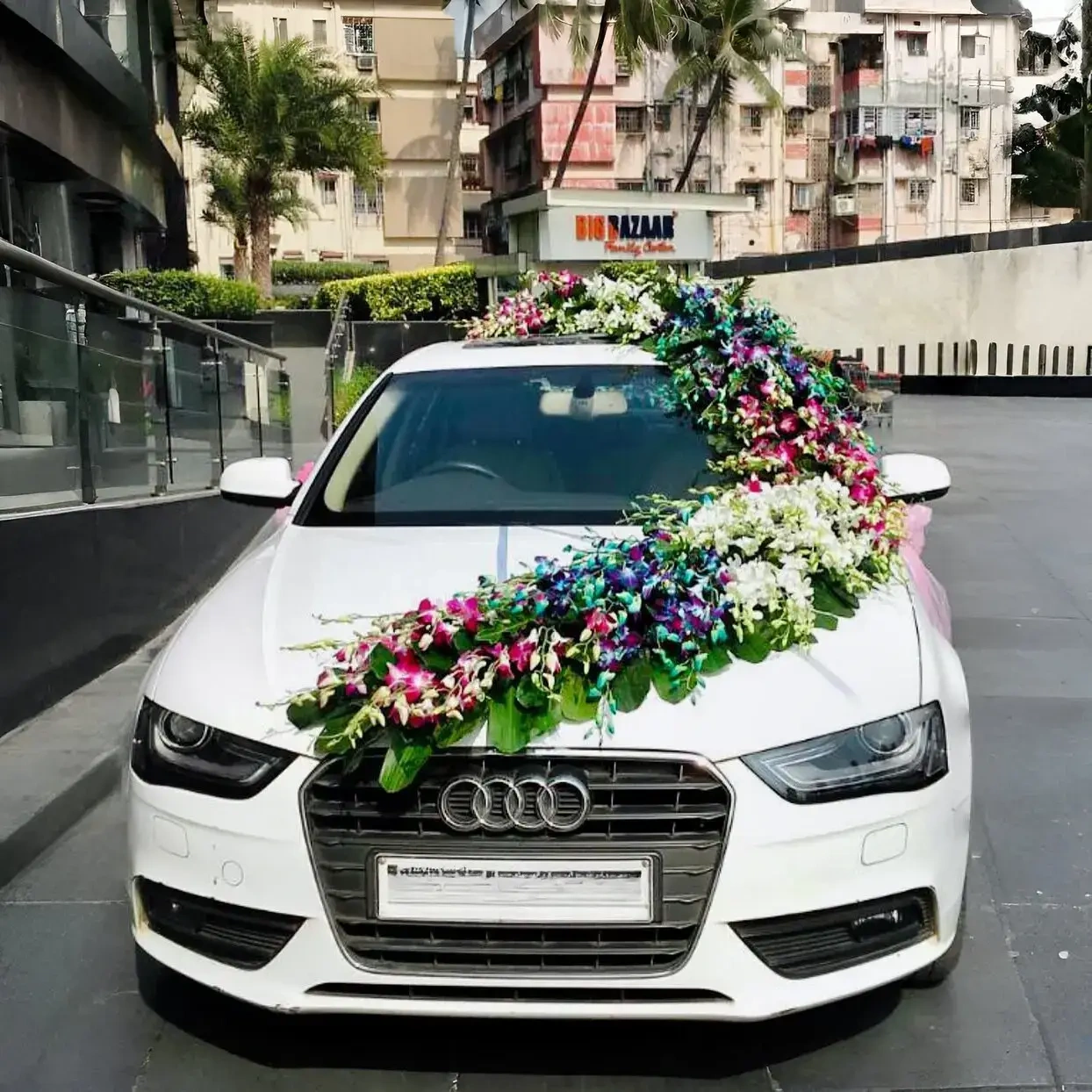 Premium Wedding Car Luxury  Decoration