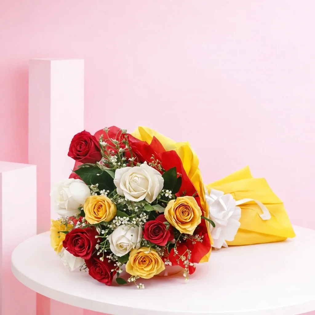 Colorful Rose Bouquet set