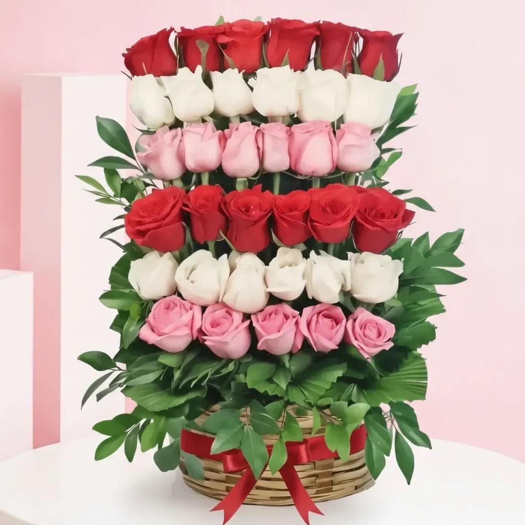 Romantic Love Rose Bouquet Set