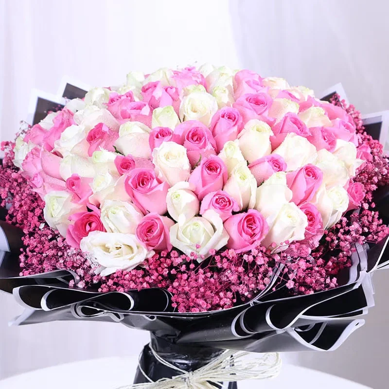 radianceofromanceinpinknwhiteroses9717420flE0