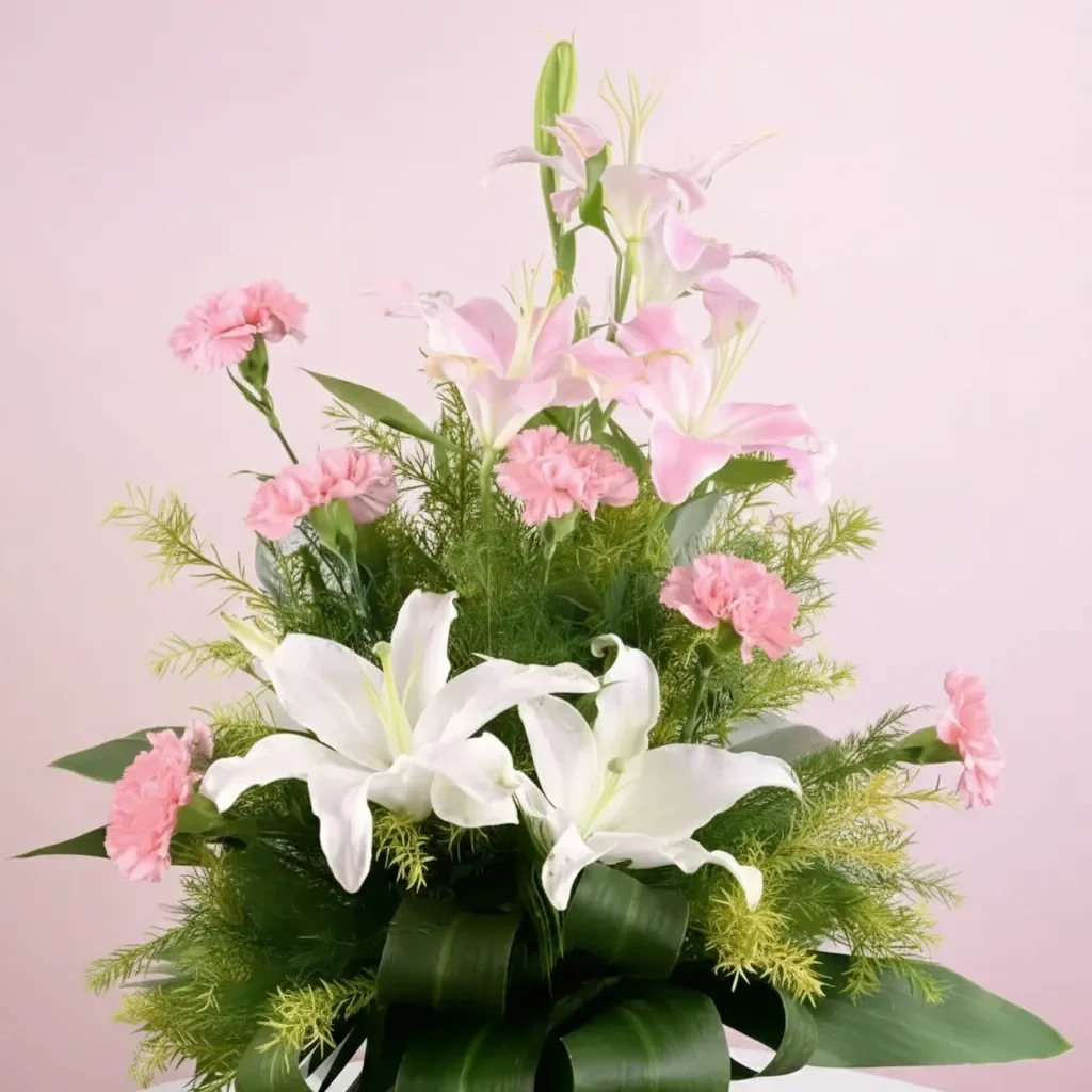 Pink Carnation Floral Arrangements Bouquet 