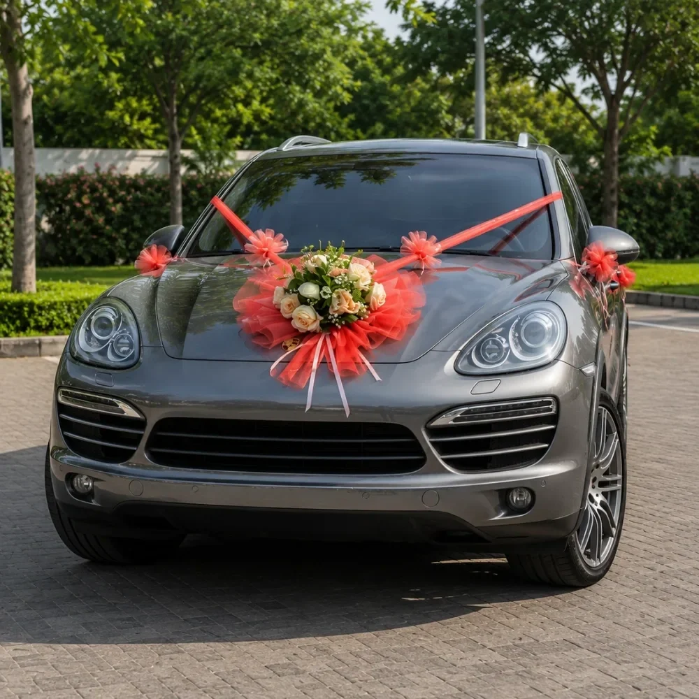 Indian Wedding Car Decor Set