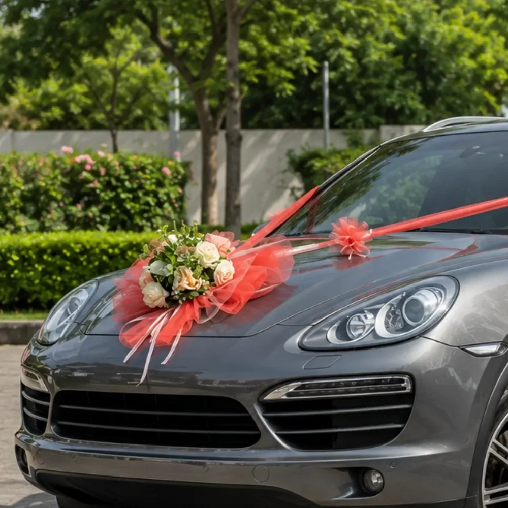 Indian Wedding Car Decor Set