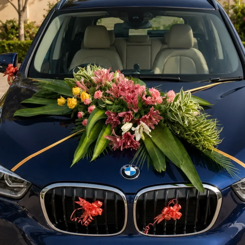 Flower Car Decoration Set