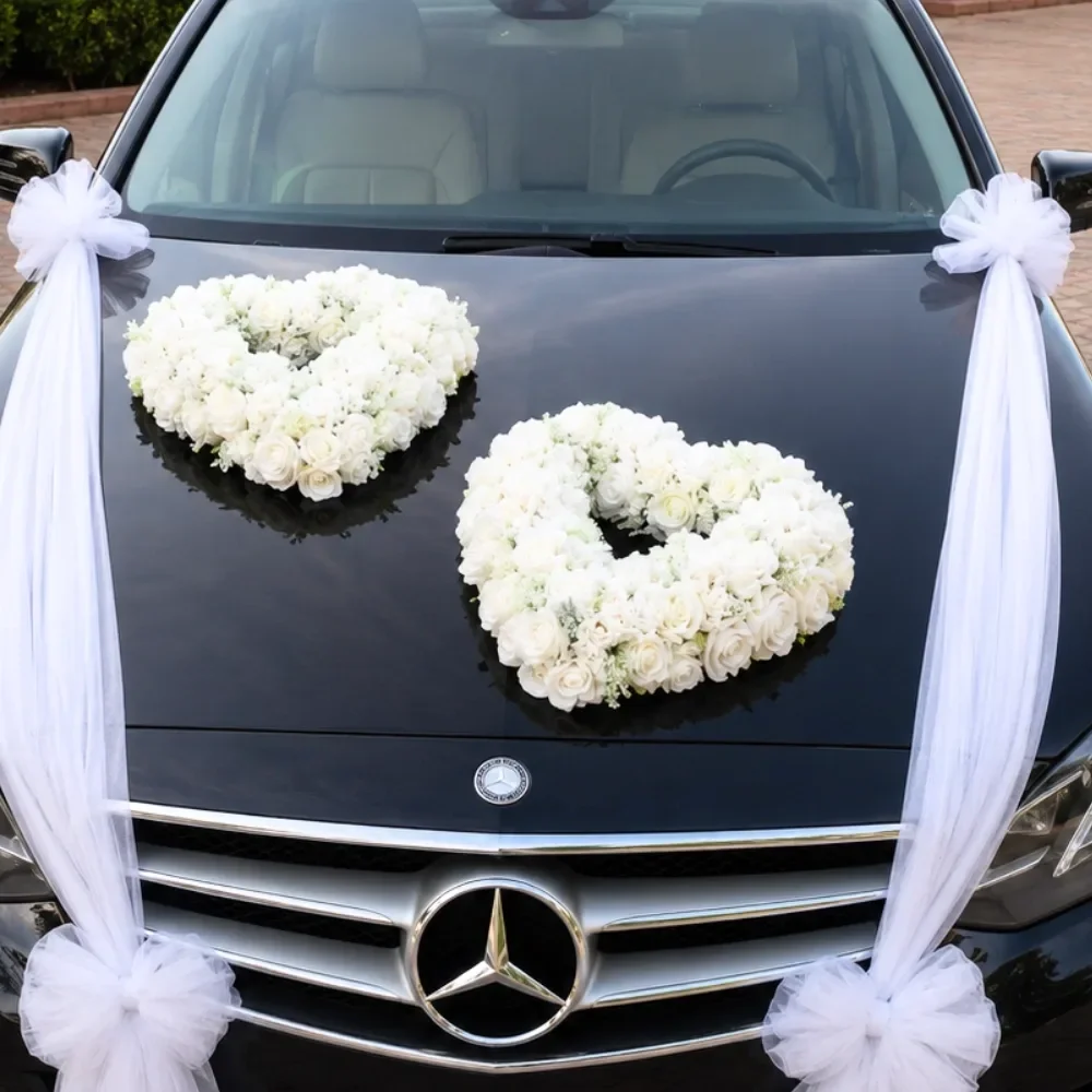 Car Dashboard Decoration For Wedding Set