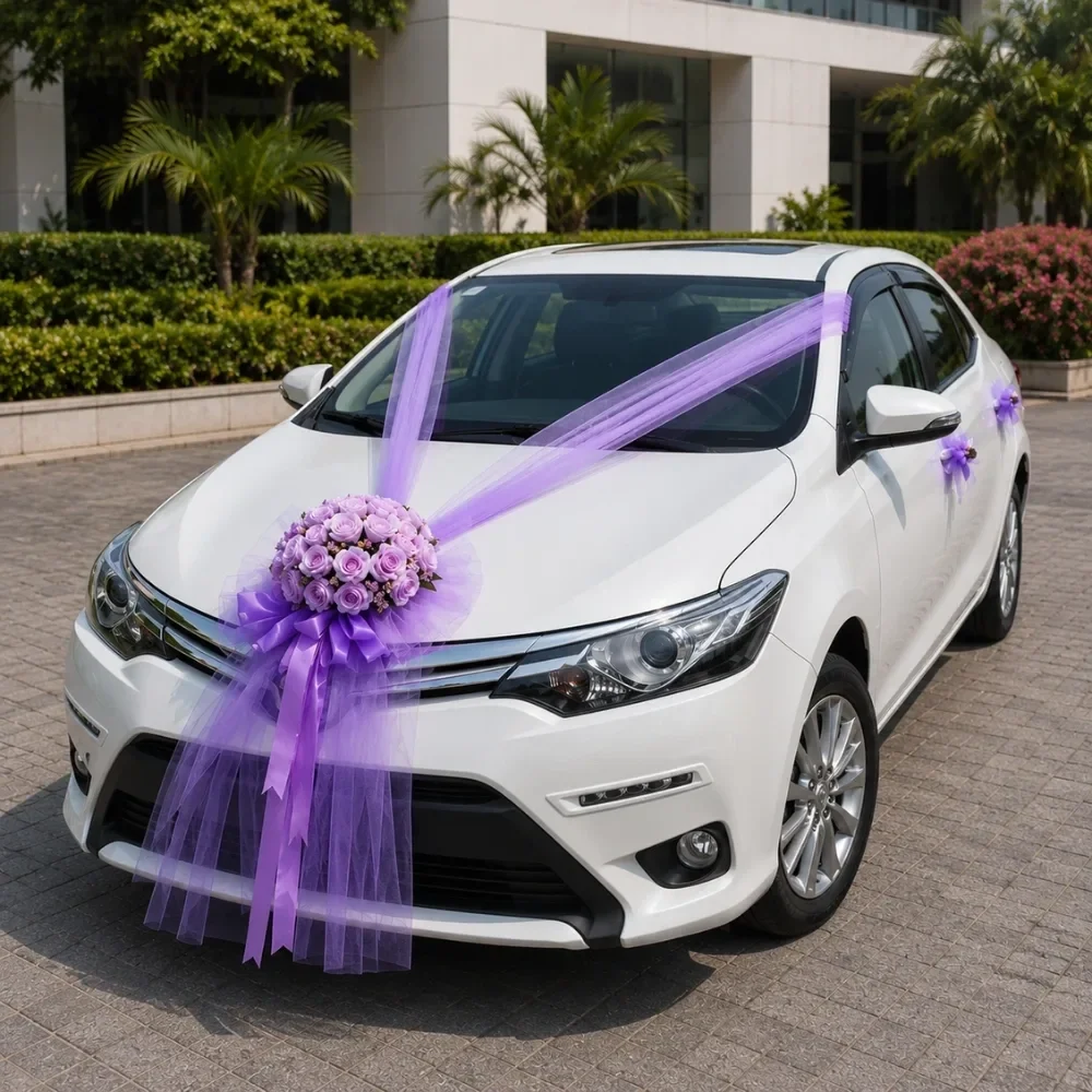 Hindu Wedding Car Decoration Set