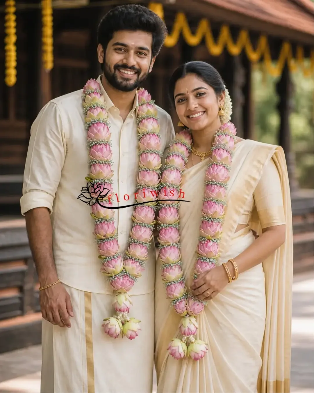 Lotus Flower south indian varmala
