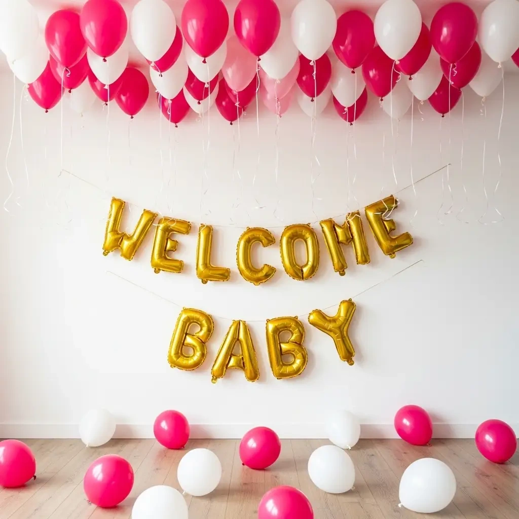 Adorable Girl Arrival Setup Decor 