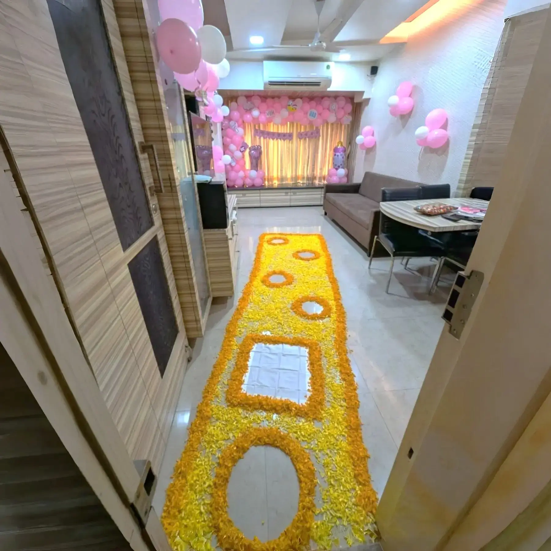 Celebration Joy Baby Welcome Setup Decor 