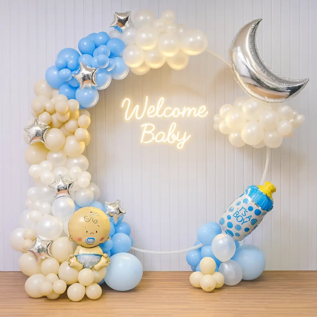 Trendy Decor for Baby Welcome Setup