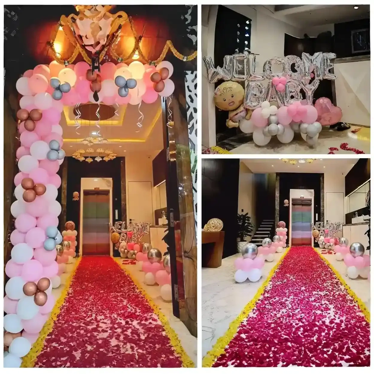 Baby Girl Arrival Complete Setup Decor 