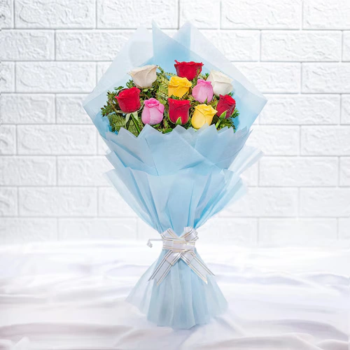 Glittery Love Roses Flower  Bouquet 