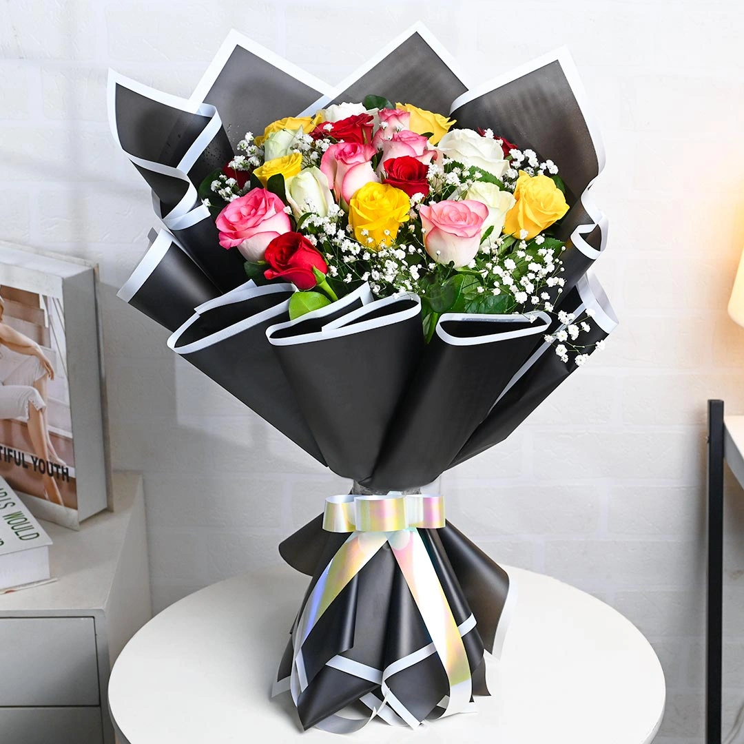 majesticbouquetofmixedrosesb