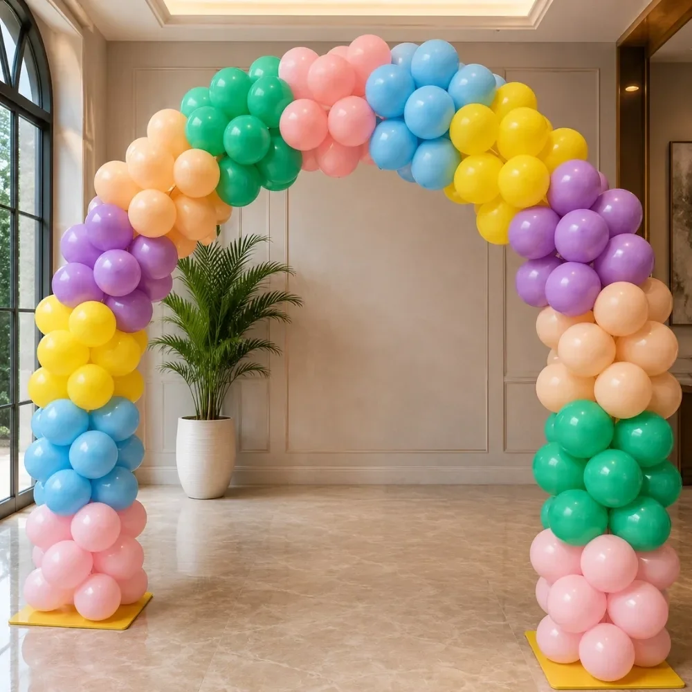 Candy Theme Stage Decoration Setup[