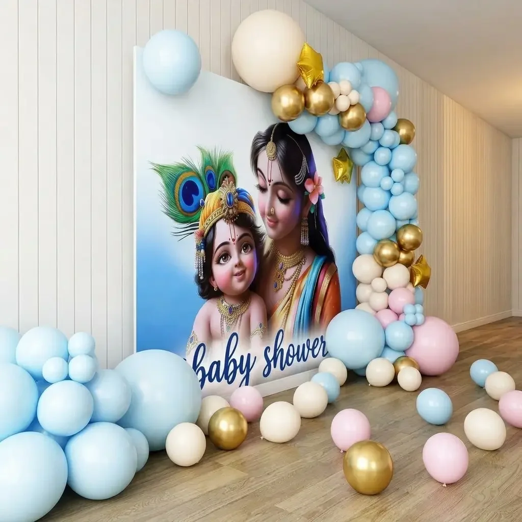 Little Kanha Baby Shower Decoration Setup — view 2 of 3