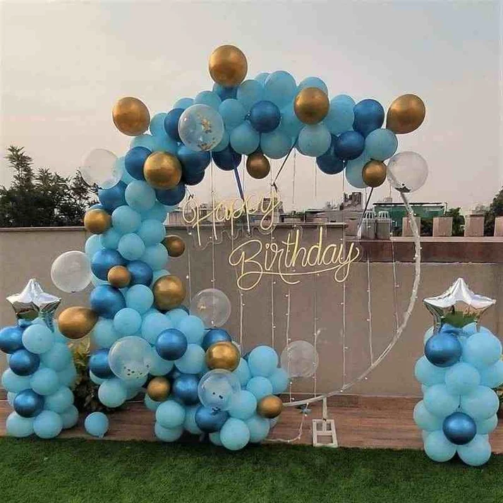 Birthday Balloon Ring Decoration 