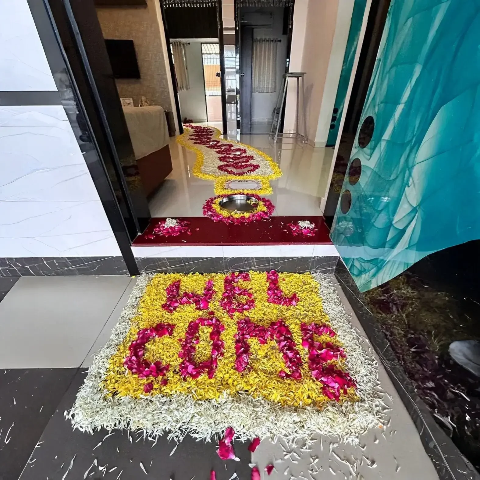 bride-welcome-decoration