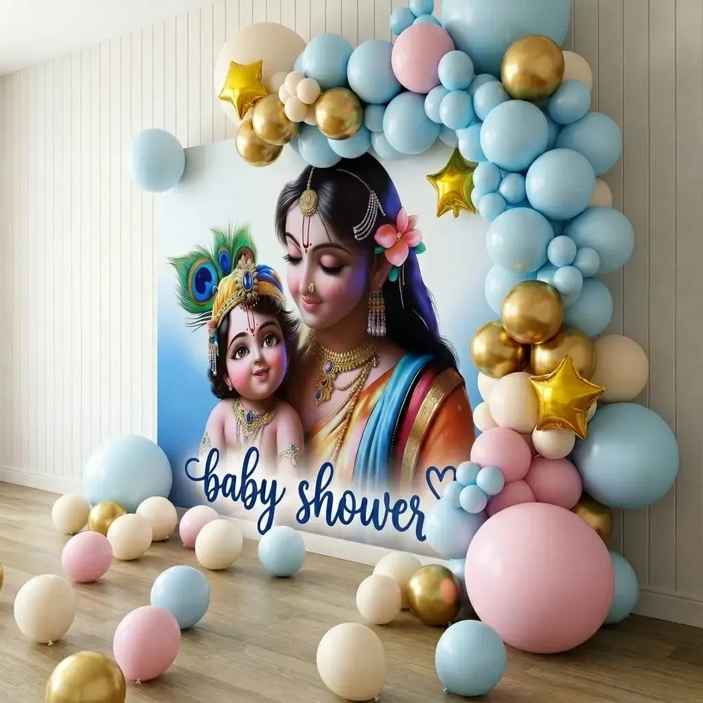 Little Kanha Baby Shower Decoration Setup — view 3 of 3