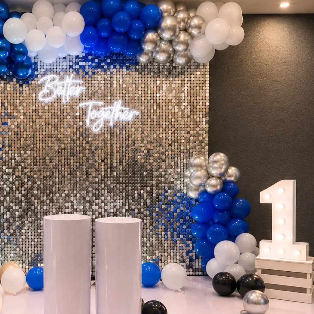 1st Anniversary Stage Decor Setup