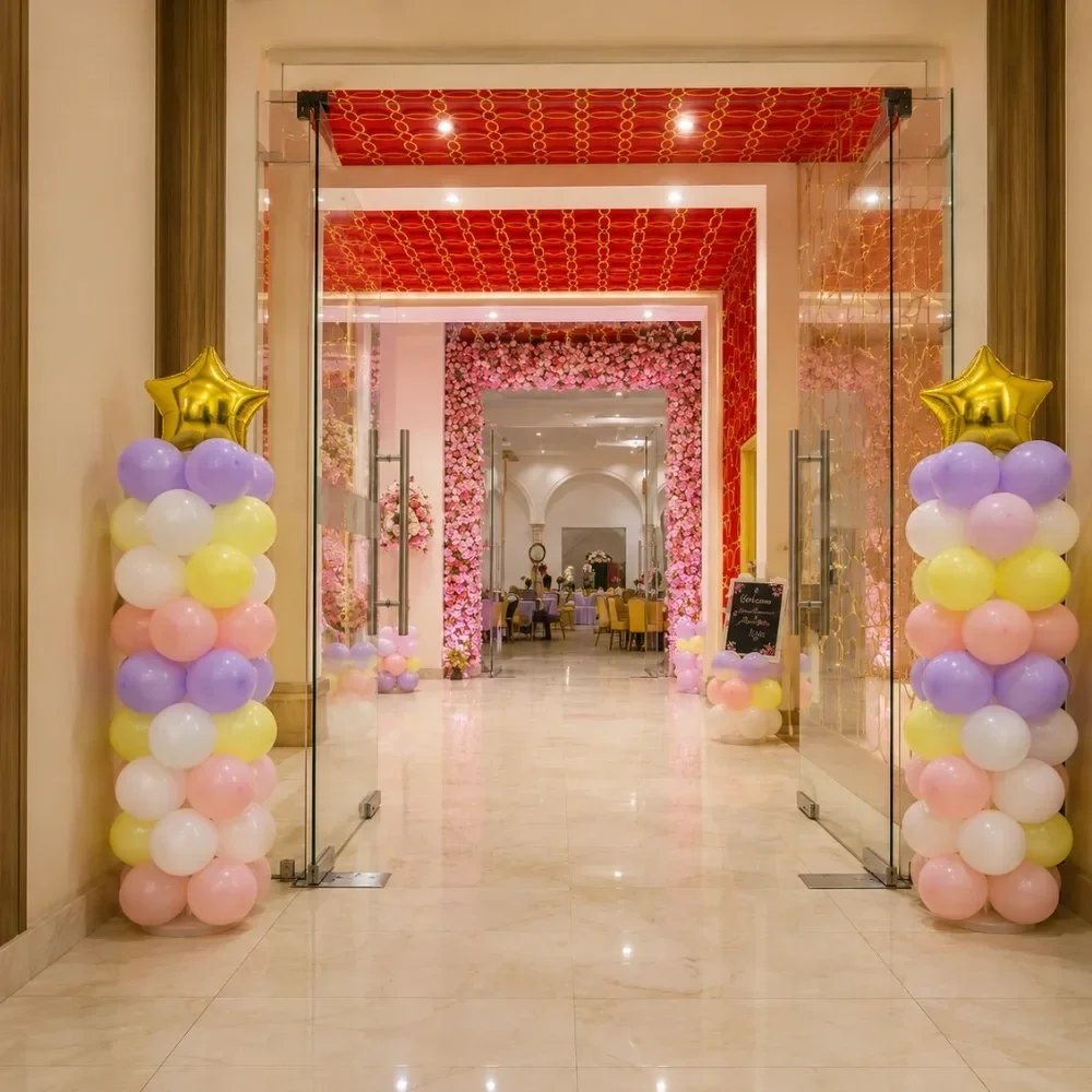 Customized Photo Backdrop Setup 